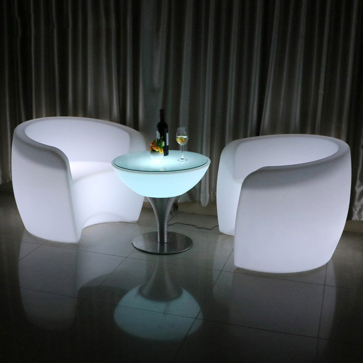 LED integrated lighting furniture for bars