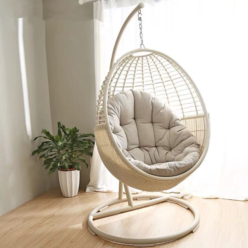 high load-bearing rattan hanging basket swing