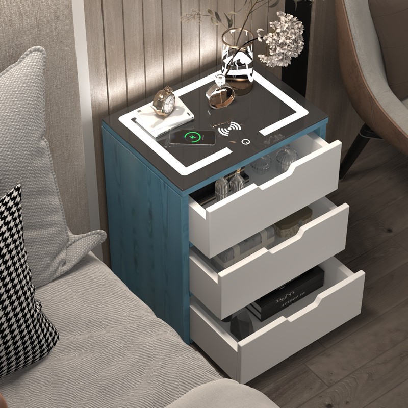 Smart Wireless Charging Bedside Table