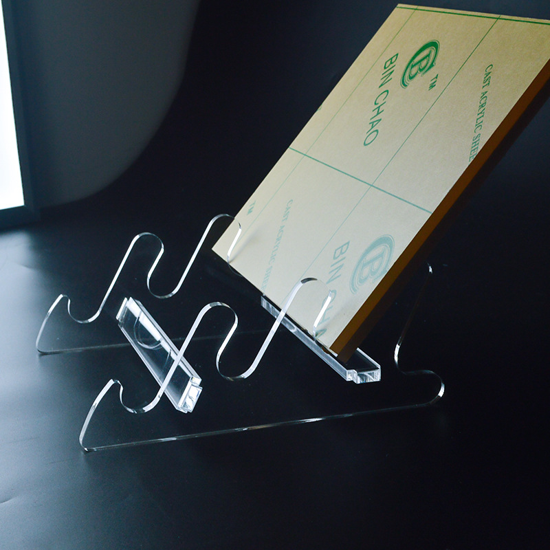 transparent acrylic book stand