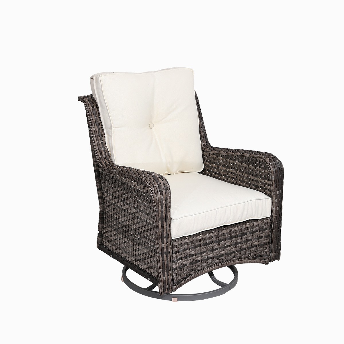 single rattan sofa chair