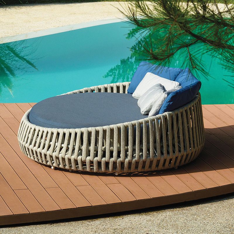 Outdoor Courtyard Leisure Pool Rattan Sofa