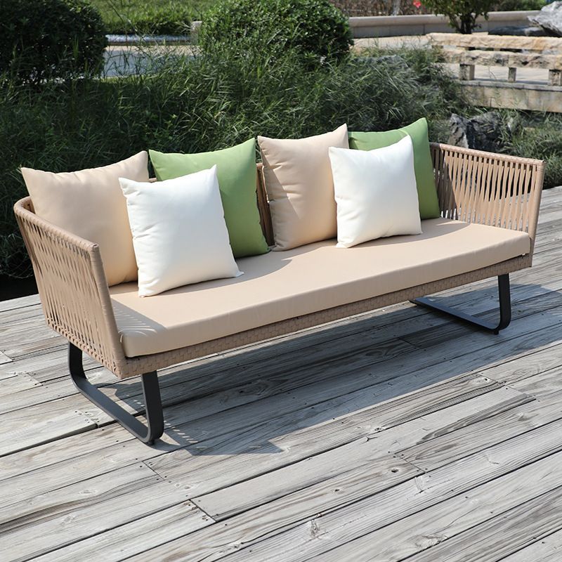 Villa Balcony Garden Rattan Sofa Set